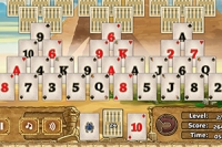Joc amuzant de Tripeaks Solitaire în Egiptul Antic