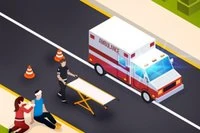 Simulatorul de Ambulanță este un joc de simulare captivant, văzut de sus,