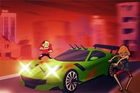 Străbate traficul apocaliptic, adună power-up-uri!