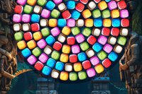 Embrace the colorful blasts in Bubble Shooter Candy Wheel Level Pack!