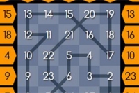 Joc zilnic unic de puzzle: 1 la 25