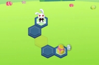 Ajută Iepurașul de Paște în acest Puzzle Hex.