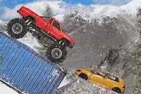 Joacă jocul de condus monster truck Hard Wheels Winter edition