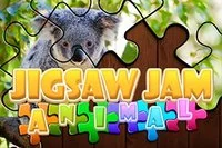 Completează puzzle-urile cu animale