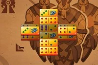 Un joc Mahjong Solitaire combinat cu Domino
