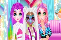 Prințesele Mona, Rachel și Harlequin organizează un concurs Miss Unicorn