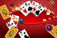 Versiunea olandeză a jocului Crazy Eights: Pesten