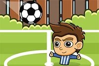 Supraviețuiește cât mai mult echilibrând mingea de fotbal pe capul tău