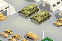 Tank Army Parking este un joc casual distractiv unde parchezi tancul!