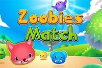 Joc clasic Match 3 cu Zoobies